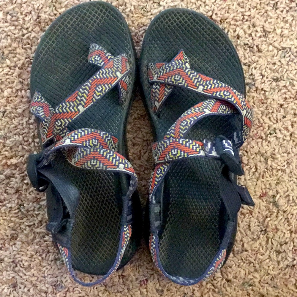 Aztec pattern chacos